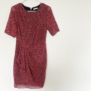 Whistles Silk Blend Floral Dress Size US 6